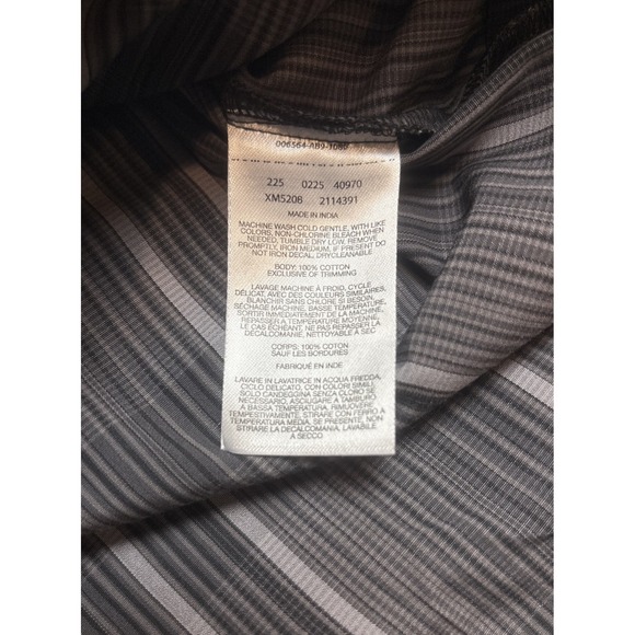 Columbia Roger's Peak Printed Long Sleeve Grey Plaid Button Down Mens Medium - Picture 9 of 9